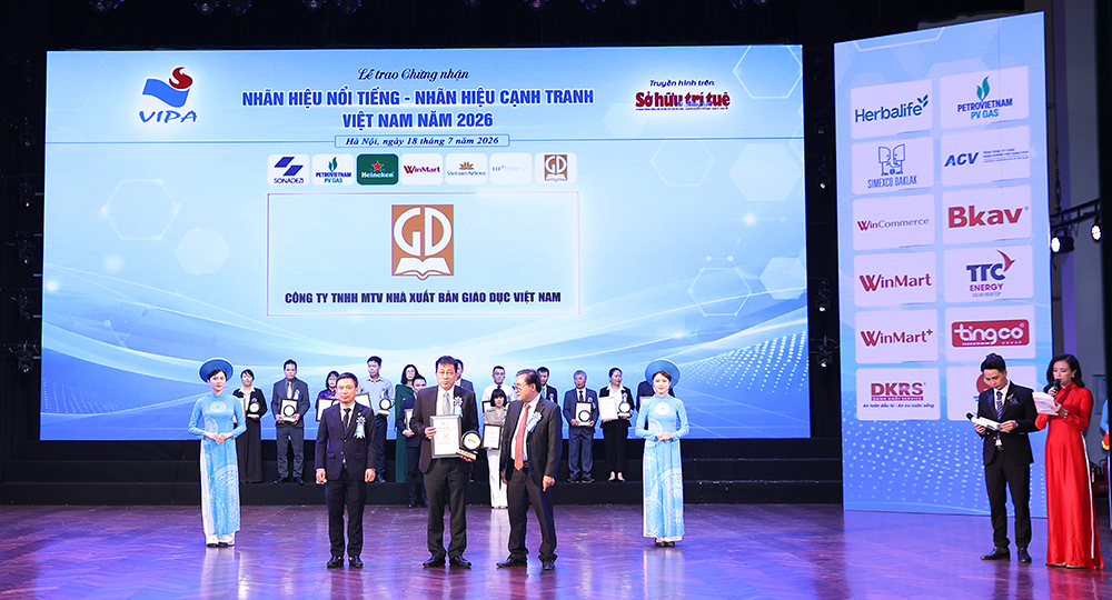 Nhà xuất bản Giáo dục Việt Nam vinh dự đạt chứng nhận "Top 20 Nhãn hiệu nổi tiếng Việt Nam năm 2026" - 2