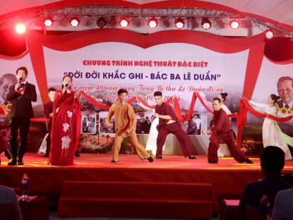 Sân khấu - Điện ảnh - "Đời đời khắc ghi Bác Ba Lê Duẩn" - Dấu ấn một hành trình mới của nghệ thuật truyền thống Quảng Trị