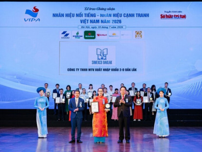Thông tin doanh nghiệp - Simexco Daklak được vinh danh Top 10 Nhãn hiệu nổi tiếng Việt Nam