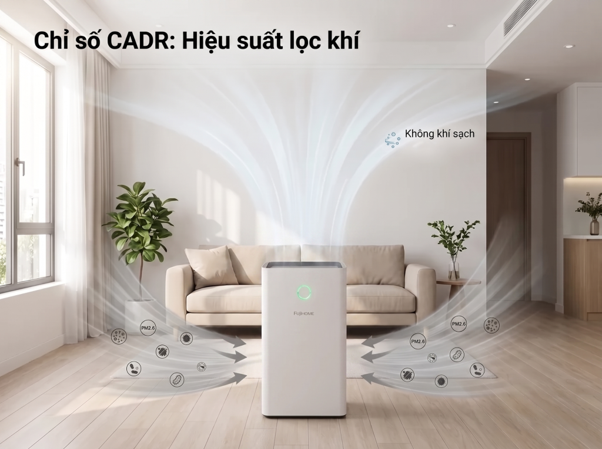 Nhiều người mua máy lọc không khí nhưng chưa hiểu ý nghĩa của CADR - 2