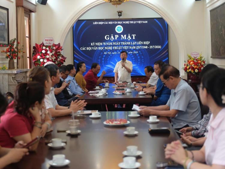 Kỷ niệm 78 năm truyền thống vẻ vang của Liên hiệp các Hội Văn học nghệ thuật Việt Nam