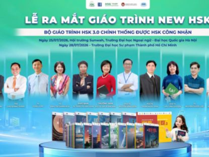 Thông tin doanh nghiệp - Chính thức ra mắt giáo trình New HSK 3.0 phiên bản tiếng Việt tại Hà Nội và TP.HCM