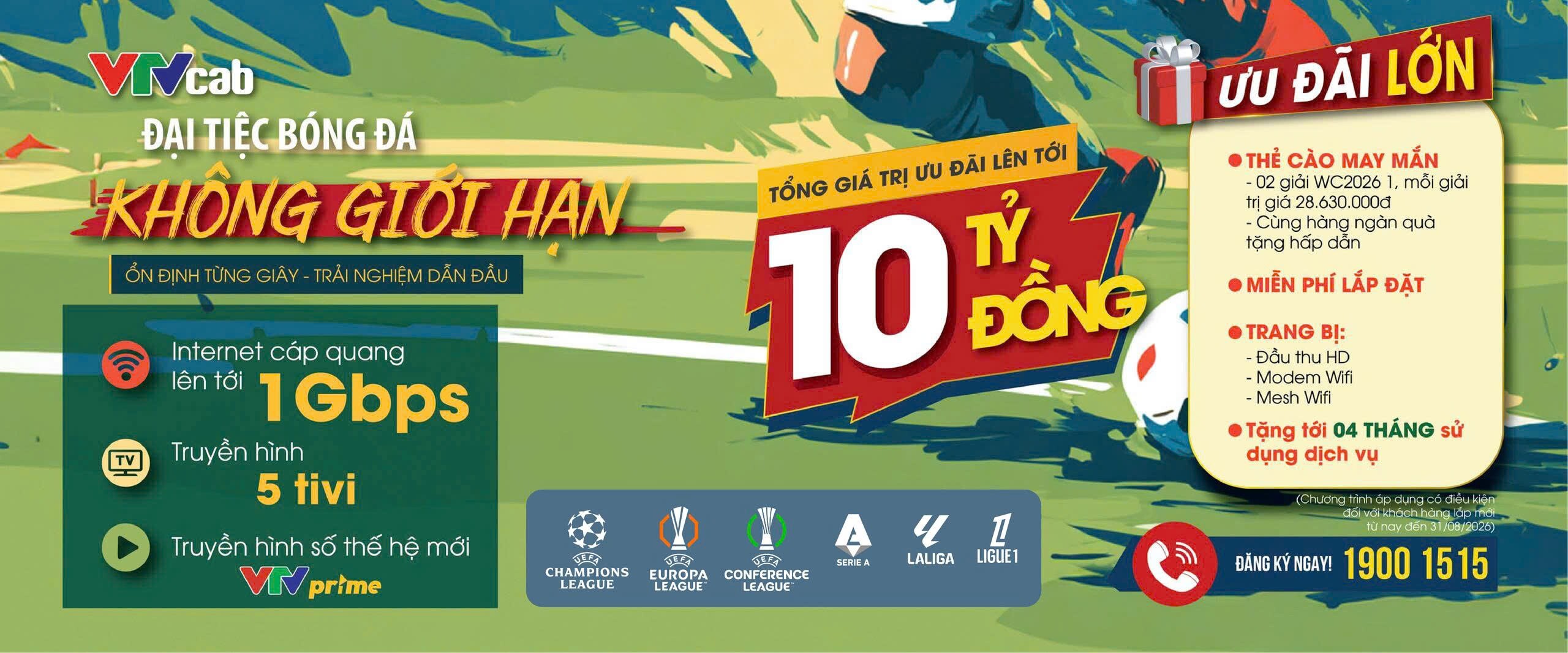 Champions League, LaLiga, Serie A, Ligue 1… đại tiệc châu Âu sẽ trở lại trên VTVcab - 2
