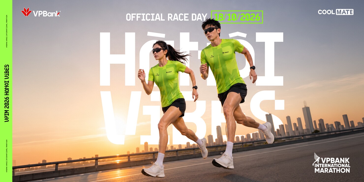 Coolmate tiếp tục đồng hành cùng VPBank Hanoi International Marathon 2026 - 1