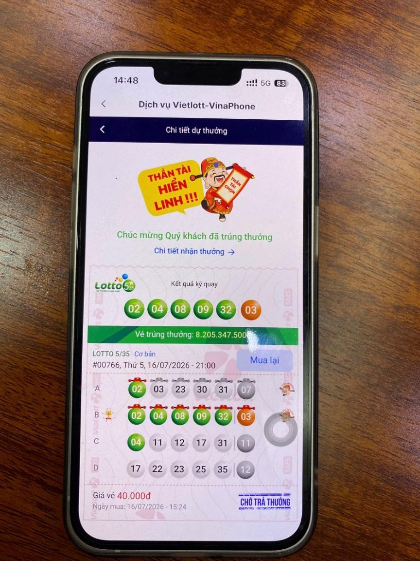 Cựu quân nhân tại Cần Thơ nhận tin trúng độc đắc xổ số quay nhanh Lotto 5/35 hơn 8,2 tỷ đồng khi đang làm vườn - 2