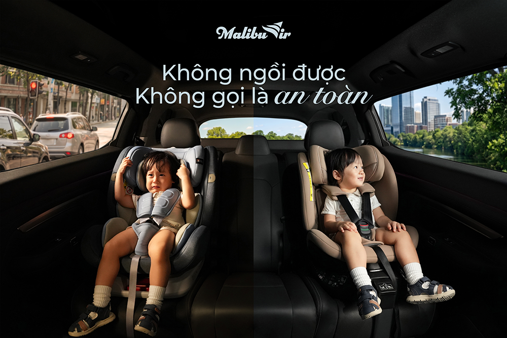 MalibuAir: Một chiếc ghế ô tô chỉ thực sự an toàn khi trẻ sẵn sàng ngồi đúng - 1