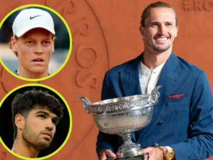 Thể thao - Zverev vô địch Grand Slam, sẵn sàng lật đổ Sinner - Alcaraz &amp; chiếm số 1 thế giới