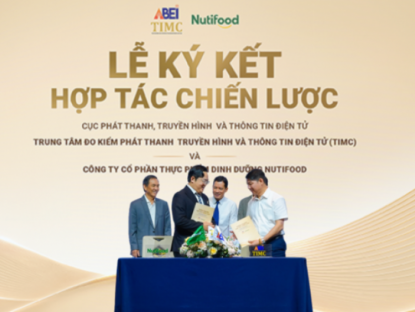 Thông tin doanh nghiệp - Nutifood và Cục Phát thanh, Truyền hình và Thông tin điện tử hợp tác chiến lược phát triển nguồn nhân lực số