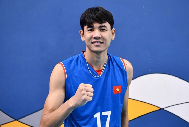 Ngọc Thuân cao 1m93 ghi “mưa điểm” giúp bóng chuyền Việt Nam làm nên lịch sử, giành vé dự giải châu lục - 2