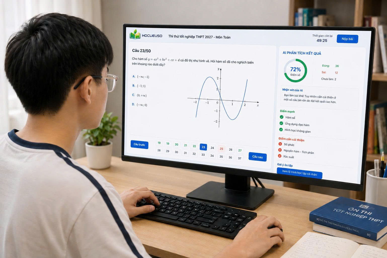 Lộ trình thi THPT trên máy tính từ năm 2027: 2K9 bứt phá nhờ AI và ngân hàng đề chuẩn hóa - 3