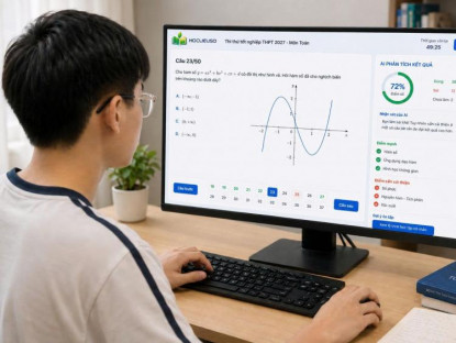 Diễn đàn - Lộ trình thi THPT trên máy tính từ năm 2027: 2K9 bứt phá nhờ AI và ngân hàng đề chuẩn hóa