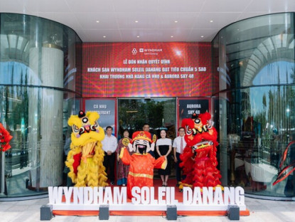 Thông tin doanh nghiệp - Chạm đỉnh thượng lưu: Wyndham Soleil Danang chính thức đón nhận tiêu chuẩn 5 sao và chuỗi outlet tầng cao thượng đỉnh