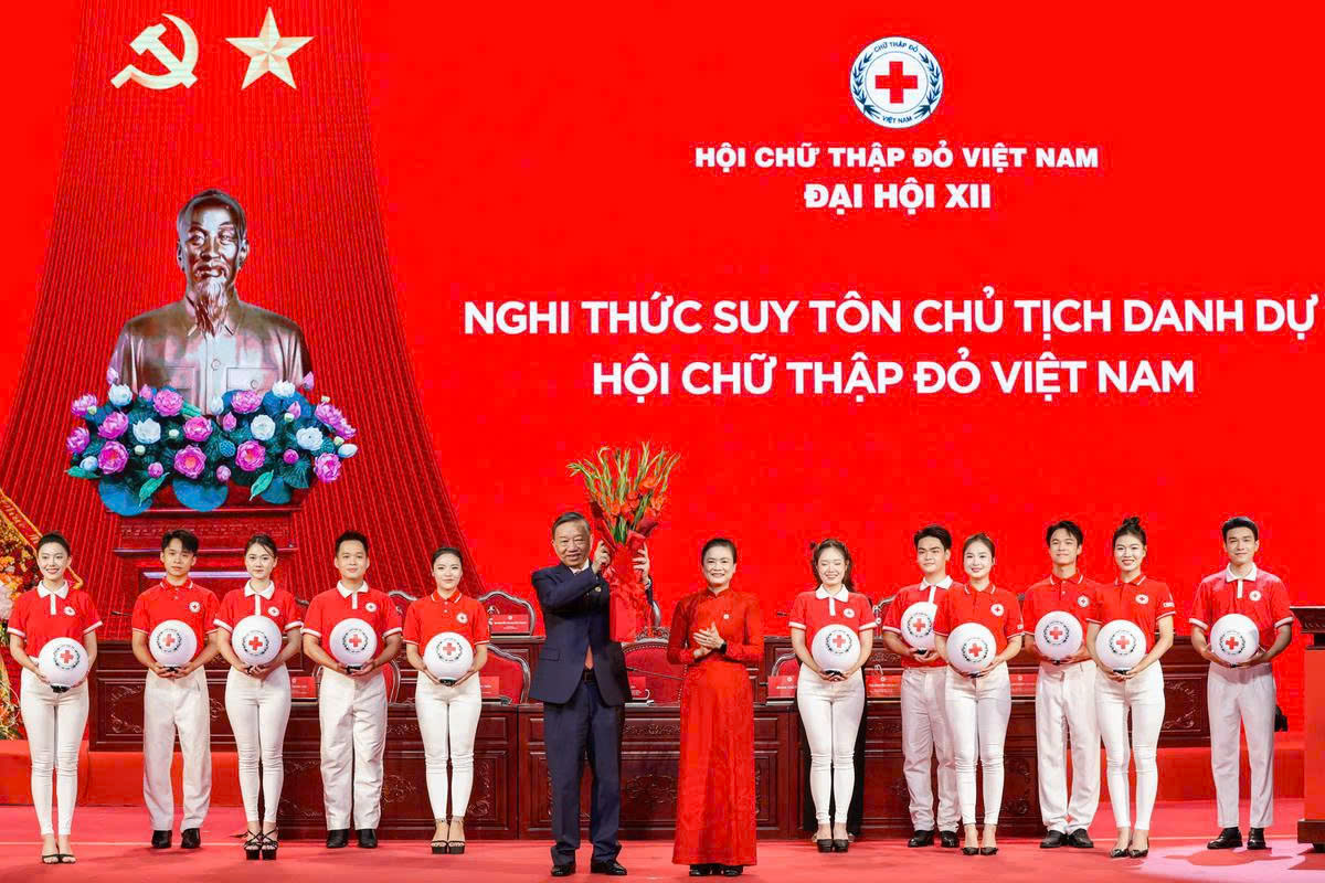 Tổng Bí thư, Chủ tịch nước Tô Lâm giữ cương vị Chủ tịch danh dự Hội chữ thập Đỏ Việt Nam - 3