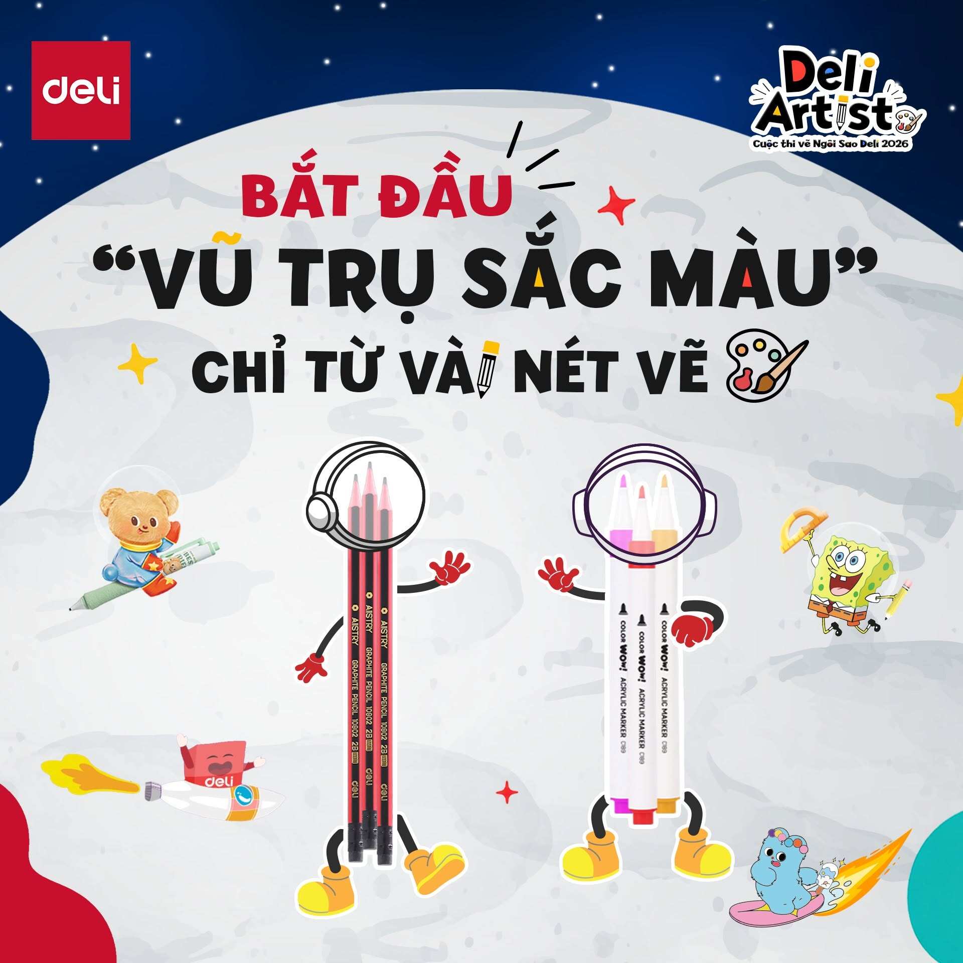 Deli tổ chức cuộc thi vẽ lần 5, tiếp tục lan tỏa cảm hứng sáng tạo cho thế hệ trẻ Việt Nam - 1