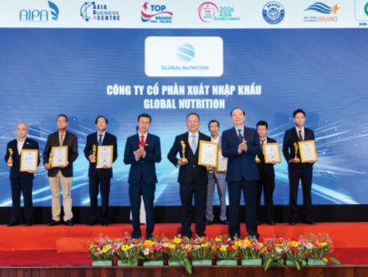 Thông tin doanh nghiệp - Global Nutrition nâng tầm giá trị với lần thứ 2 đạt Top 5 Thương hiệu tiêu biểu Châu Á - Thái Bình Dương