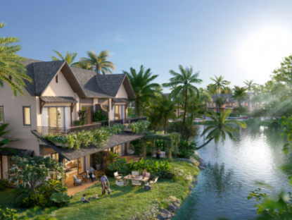 Thông tin doanh nghiệp - Ecopark ra mắt biệt thự đảo The Palm Island tại đại đô thị xanh lớn nhất miền Trung