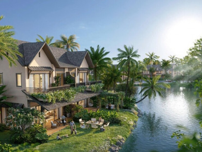 Thông tin doanh nghiệp - Ecopark ra mắt biệt thự đảo The Palm Island tại đại đô thị xanh lớn nhất miền Trung