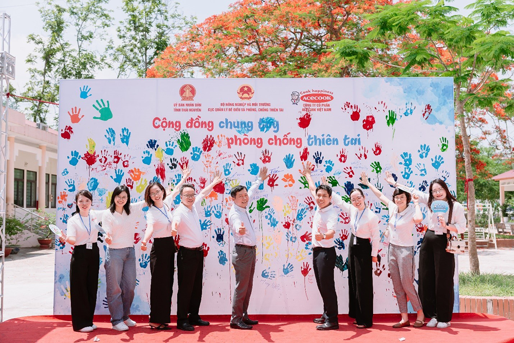 Acecook Việt Nam chung tay xây dựng cộng đồng chủ động trước thiên tai - 1