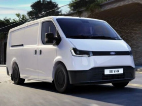 Ford Transit EV lộ diện hình ảnh đầu tiên