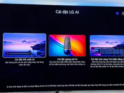 Công nghệ - Cách bật AI hình ảnh và âm thanh chuyên nghiệp trên TV chạy webOS 26
