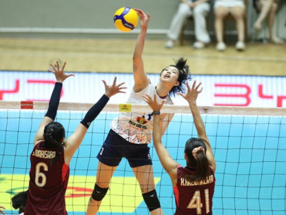 Thể thao - Kết quả bóng chuyền ĐT nữ Việt Nam - Thái Lan: Chóng vánh 3 set, đòi lại ngôi hậu (SEA V.Cup)
