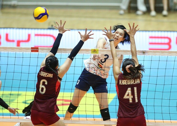 Kết quả bóng chuyền ĐT nữ Việt Nam - Thái Lan: Chóng vánh 3 set, đòi lại ngôi hậu (SEA V.Cup) - 1