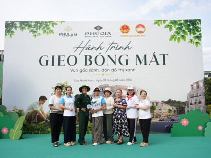 Thông tin doanh nghiệp - “Hành trình gieo bóng mát” - Phú Gia lan tỏa lối sống xanh và gắn kết cộng đồng