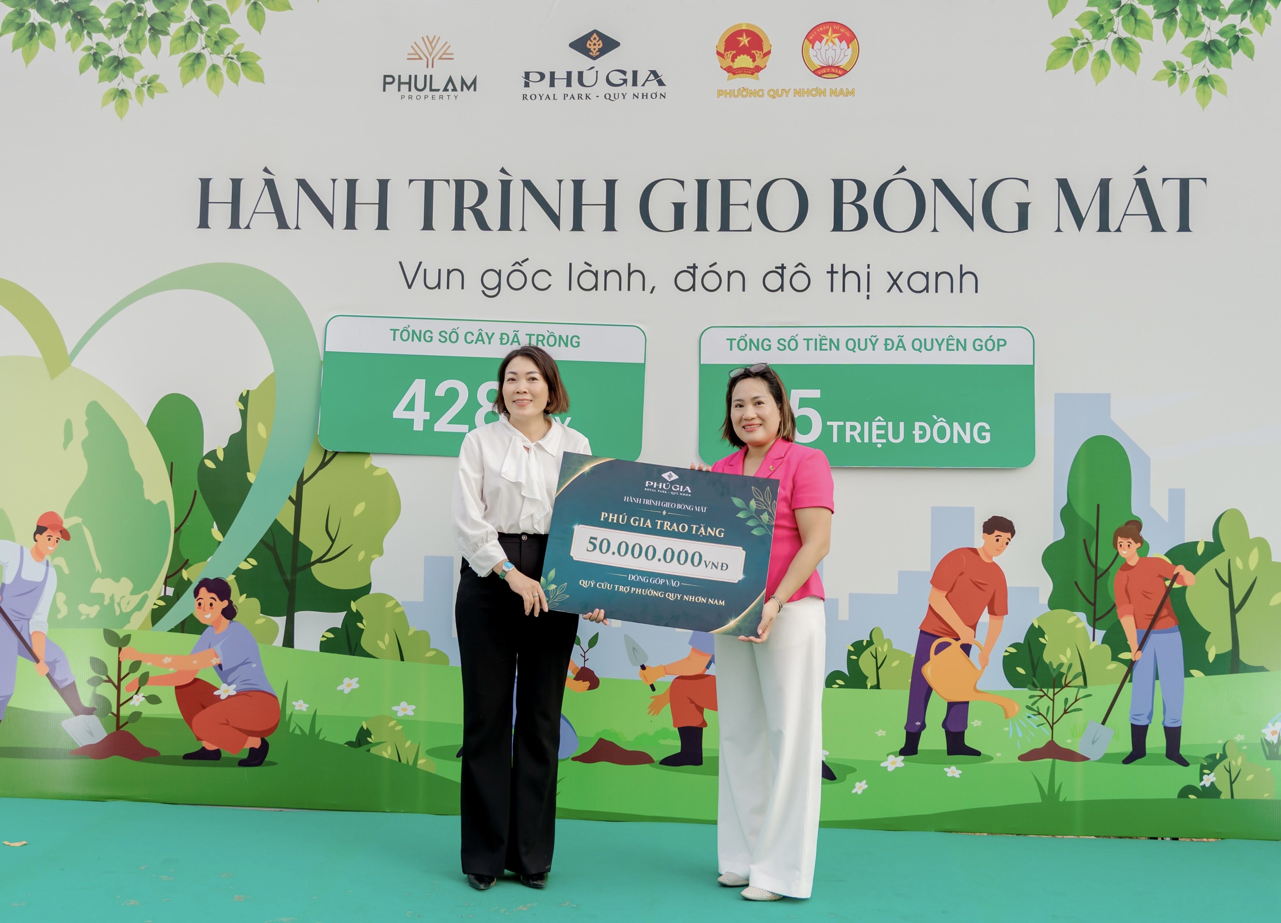 “Hành trình gieo bóng mát” - Phú Gia lan tỏa lối sống xanh và gắn kết cộng đồng - 3