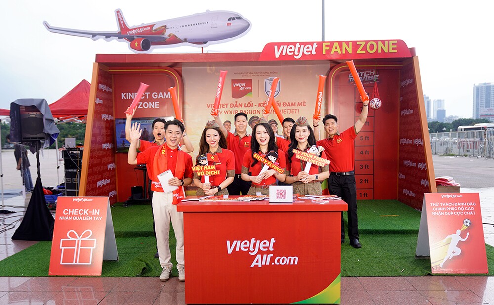 Vietjet khuấy động hành trình đến Indonesia bằng chuỗi hoạt động “tiếp lửa” đội tuyển Việt Nam - 8