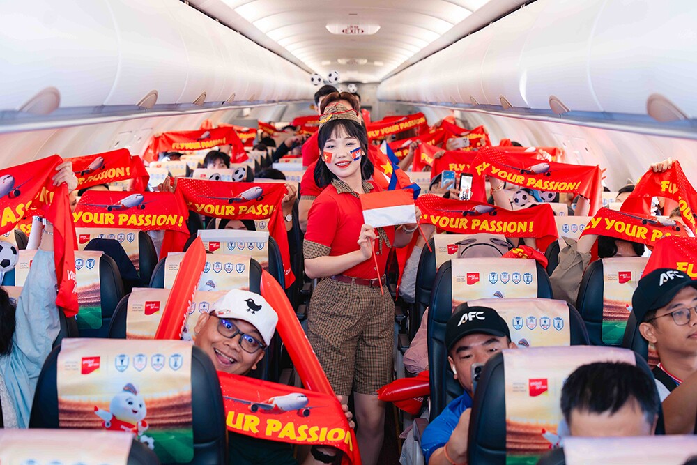 Vietjet khuấy động hành trình đến Indonesia bằng chuỗi hoạt động “tiếp lửa” đội tuyển Việt Nam - 3