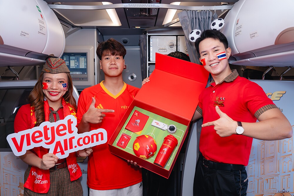 Vietjet khuấy động hành trình đến Indonesia bằng chuỗi hoạt động “tiếp lửa” đội tuyển Việt Nam - 4