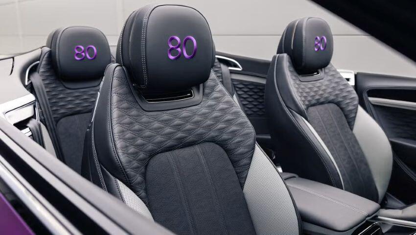 Bentley trình làng màu sơn tím Supernova Purple trên chiếc Continental GTC - 3