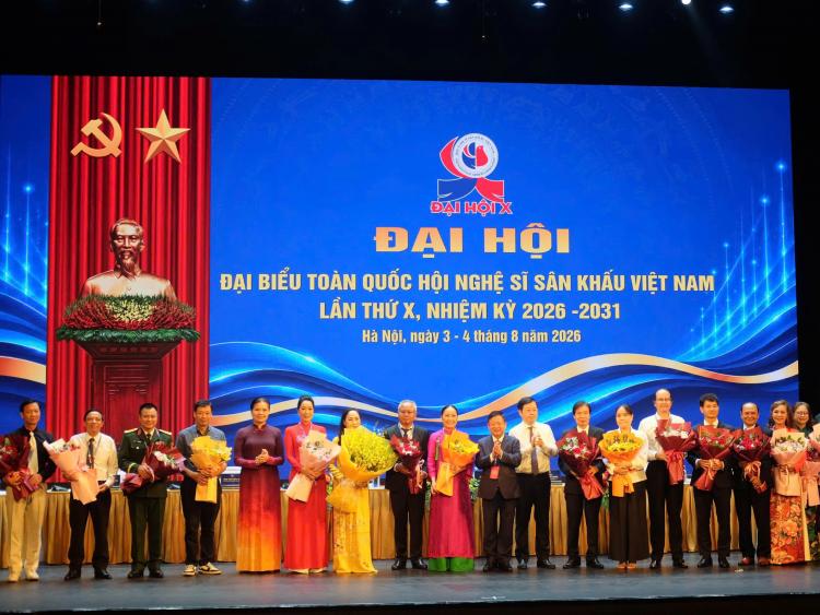 Đại hội Hội Nghệ sĩ Sân khấu Việt Nam lần thứ X: Đoàn kết, đổi mới, sáng tạo, đưa sân khấu bước vào chặng đường phát triển mới