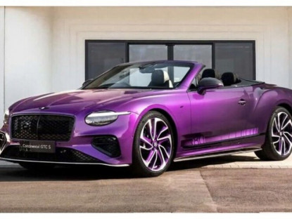 Giao thông - Bentley trình làng màu sơn tím Supernova Purple trên chiếc Continental GTC