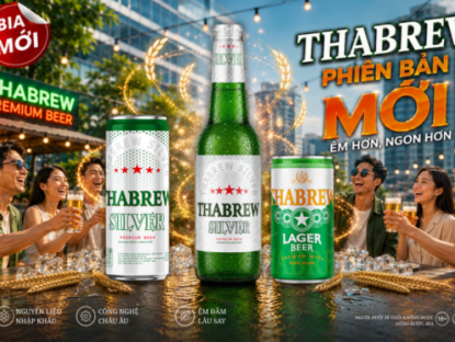 Thông tin doanh nghiệp - Bia Thabrew Silver, Thabrew Lager ra mắt, dấu ấn mới của Bia Hà Nội – Thanh Hóa