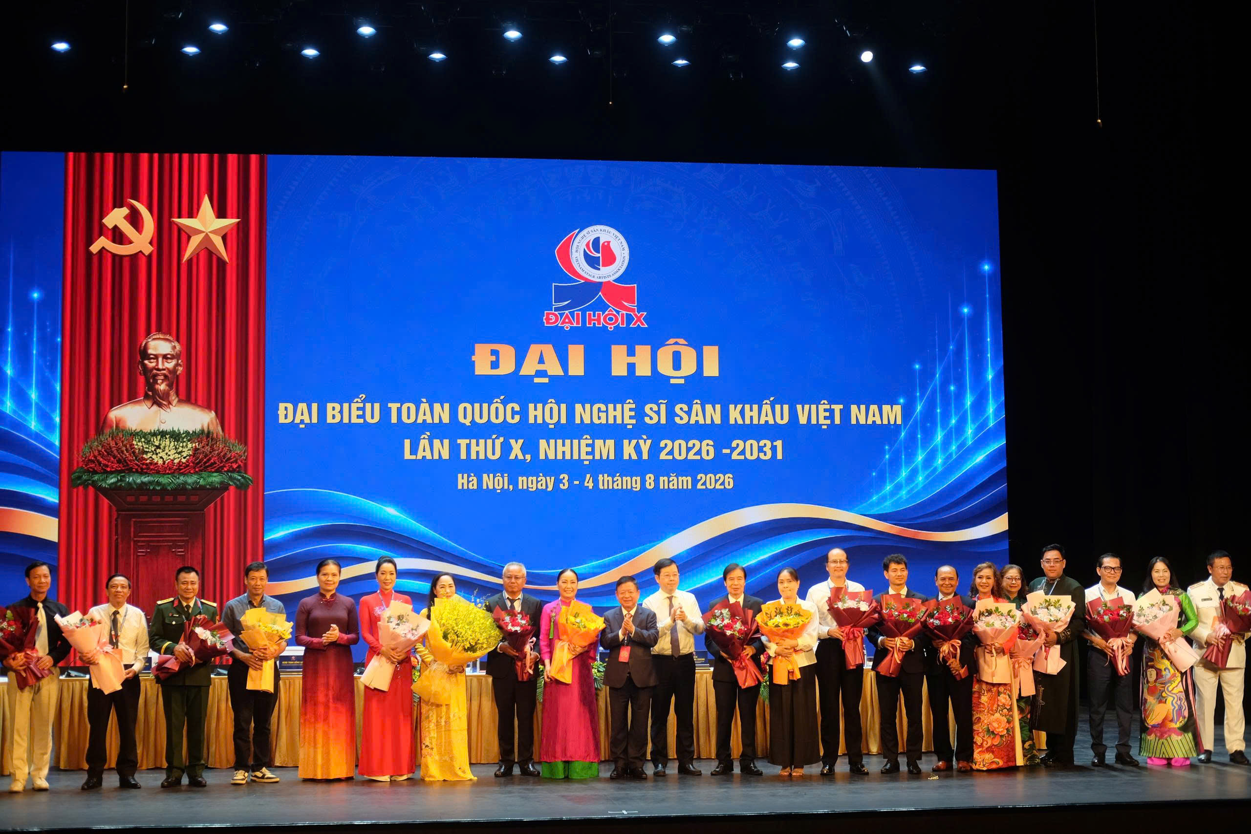 Đại hội Hội Nghệ sĩ Sân khấu Việt Nam lần thứ X: Đoàn kết, đổi mới, sáng tạo, đưa sân khấu bước vào chặng đường phát triển mới - 5
