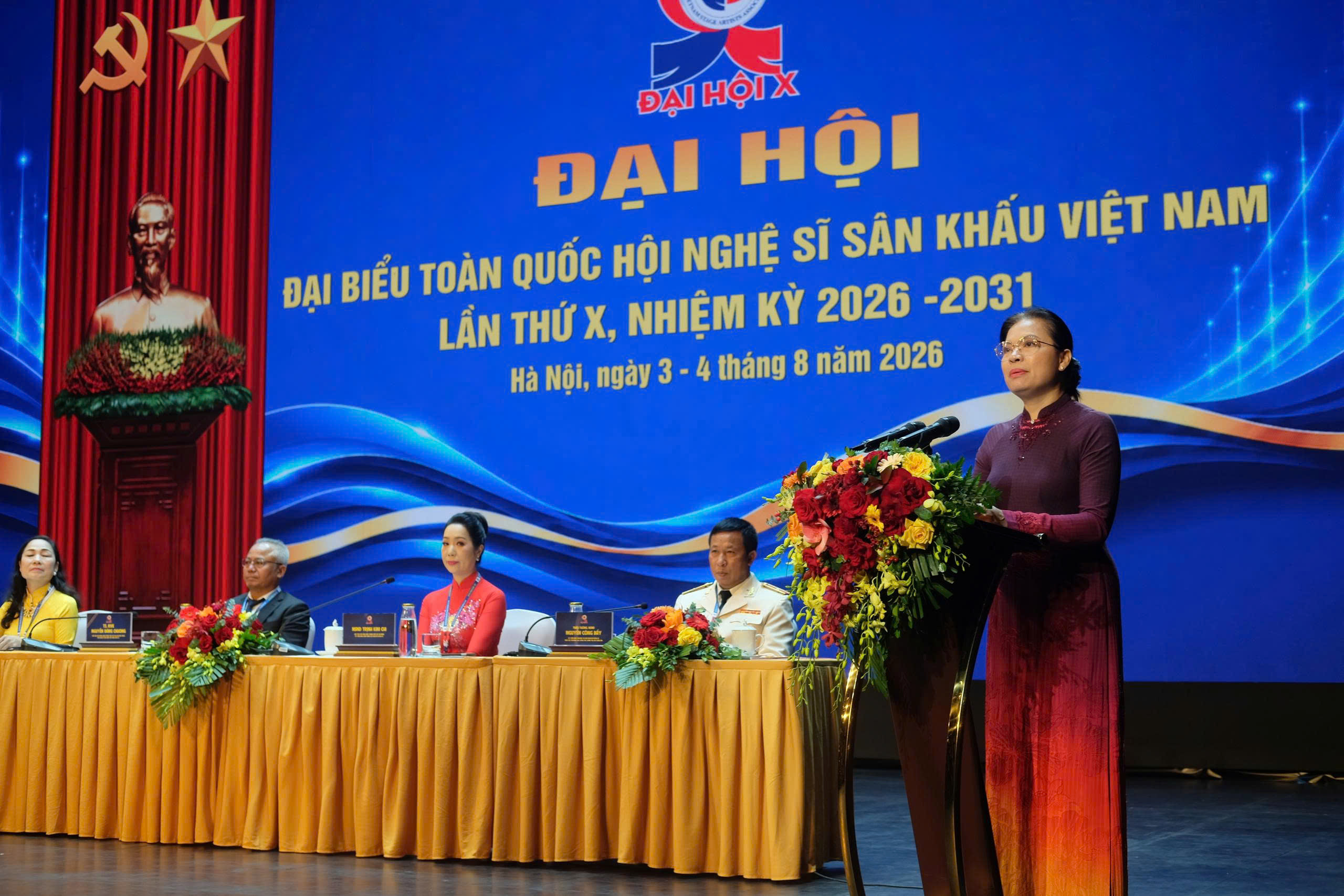 Đại hội Hội Nghệ sĩ Sân khấu Việt Nam lần thứ X: Đoàn kết, đổi mới, sáng tạo, đưa sân khấu bước vào chặng đường phát triển mới - 4