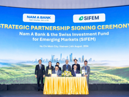 Thông tin doanh nghiệp - Nam A Bank đón dòng vốn xanh từ Thụy Sĩ, nâng tổng quy mô huy động vốn quốc tế gần 350 triệu USD