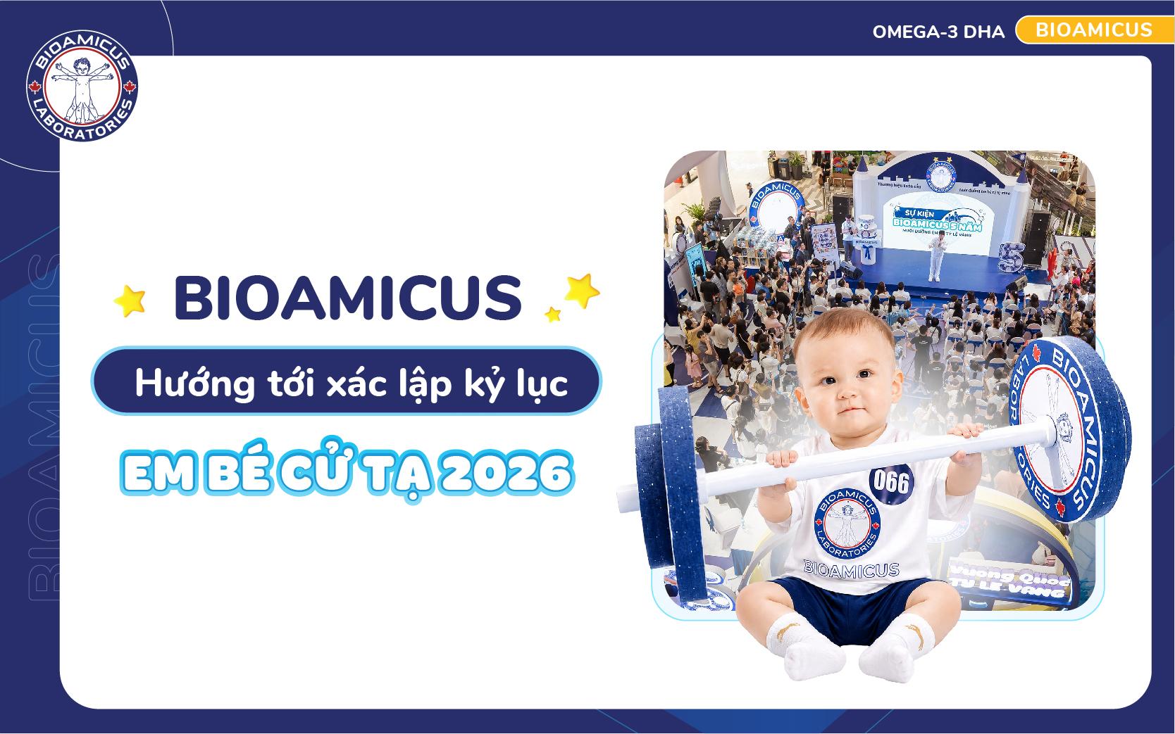 BioAmicus hướng tới xác lập kỷ lục Em bé cử tạ 2026 - 1