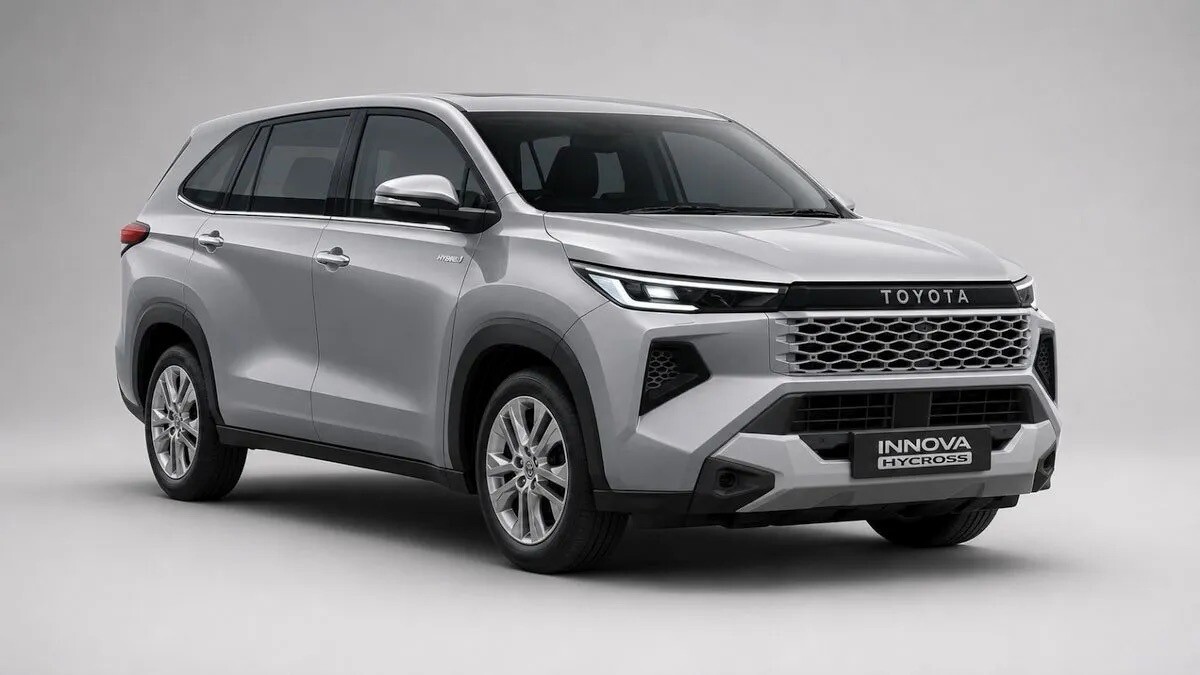 Toyota Innova Cross thế hệ mới lộ ảnh phác thảo - 1