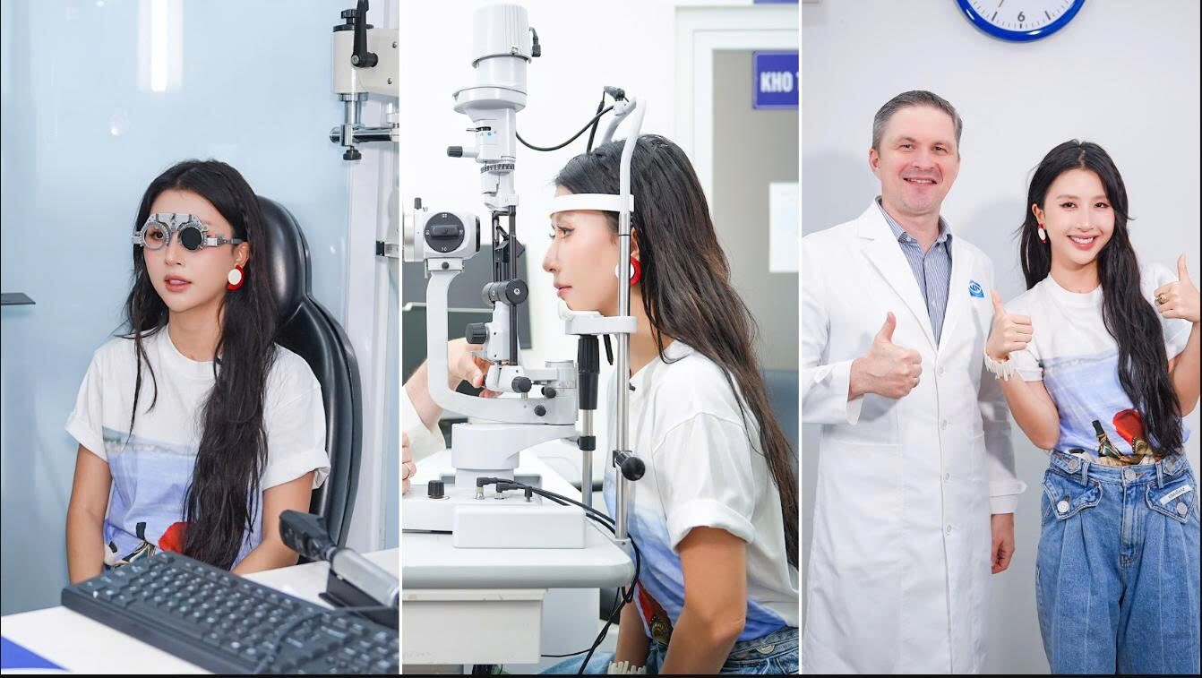 Sau nhiều năm mổ cận, Hoa hậu Thanh Thủy và Quỳnh Anh Shyn vẫn duy trì thị lực 10/10 - 2