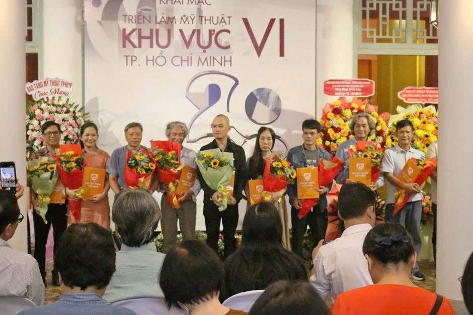 Khai mạc Triển lãm Mỹ thuật khu vực VI (TP Hồ Chí Minh) - lần thứ 30 - 5