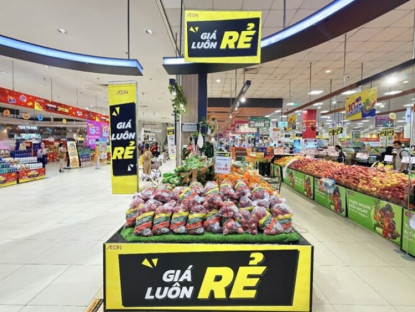 Thông tin doanh nghiệp - AEON tiếp tục duy trì giá tốt toàn hệ thống, đồng hành cùng người tiêu dùng vượt áp lực chi phí