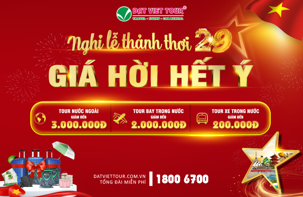 Cận lễ 2/9, Đất Việt Tour tung ưu đãi giờ chót cho nhiều hành trình - 1