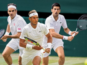 Federer, Nadal, Djokovic và nghệ thuật “nhốt” đối thủ trên sân đấu