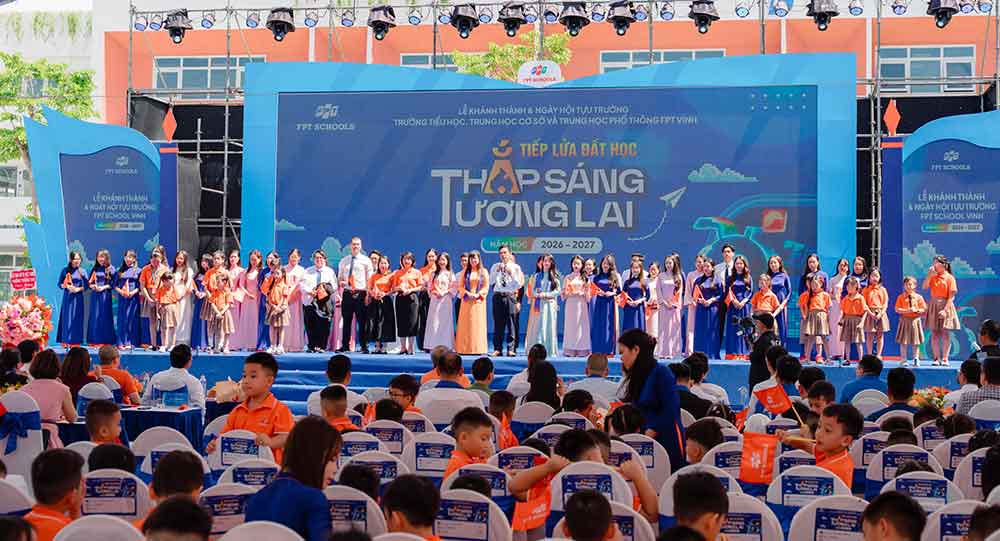 Eco Central Park chào đón mảnh ghép giáo dục: Khánh thành trường Phổ thông liên cấp FPT Vinh - 2