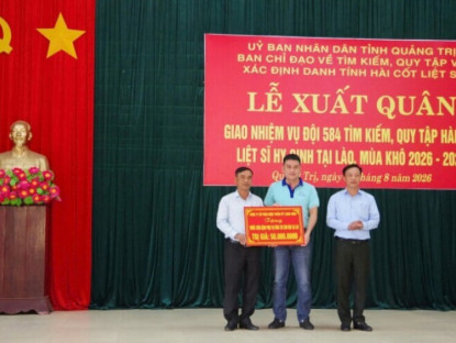 Thông tin doanh nghiệp - Long Châu tiếp sức Đội quy tập hài cốt liệt sĩ 584 bằng thuốc và vật tư y tế trong hành trình thực hiện nhiệm vụ tại Lào