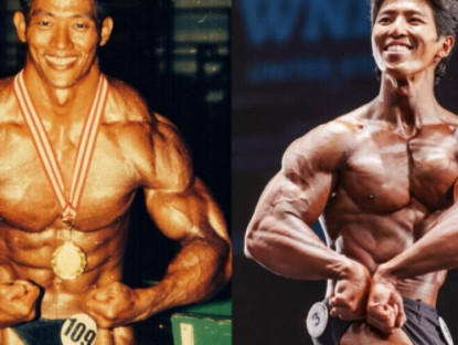 Thể thao - Con trai lực sĩ huyền thoại Lý Đức sở hữu thể hình vạm vỡ, hổ phụ sinh hổ tử