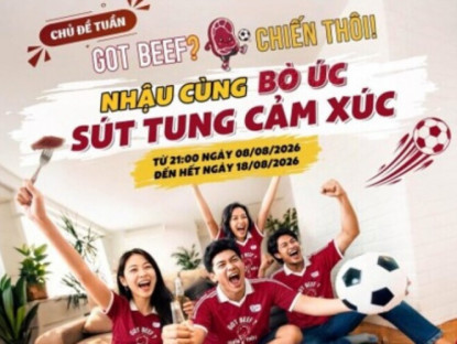 Thông tin doanh nghiệp - Đồng hành cùng đội tuyển Việt Nam, cùng Thịt Bò Úc sẻ chia trọn vẹn từng khoảnh khắc bóng đá