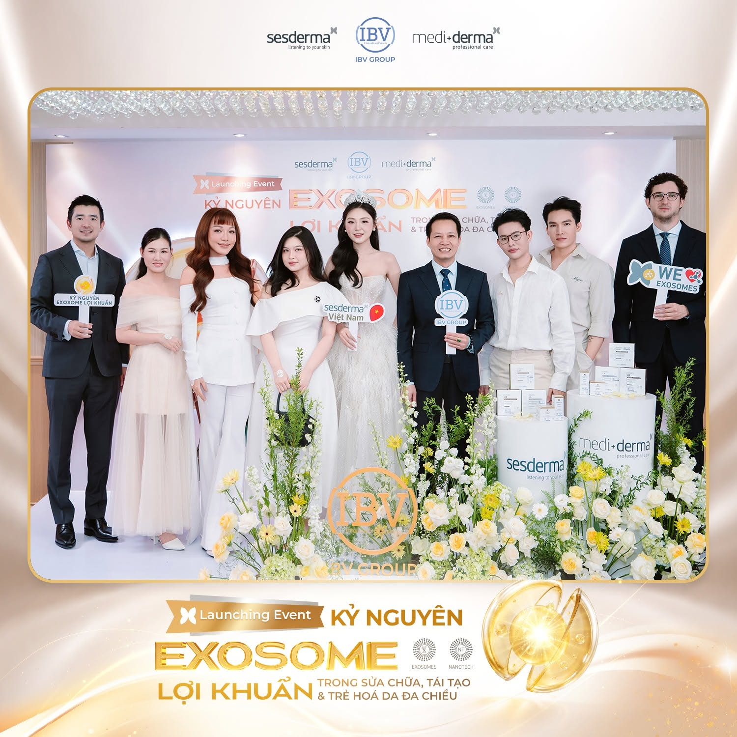 Sesderma & Mediderma tổ chức Đại sự kiện, mở ra Kỷ nguyên Exosome Lợi khuẩn tại Việt Nam - 4